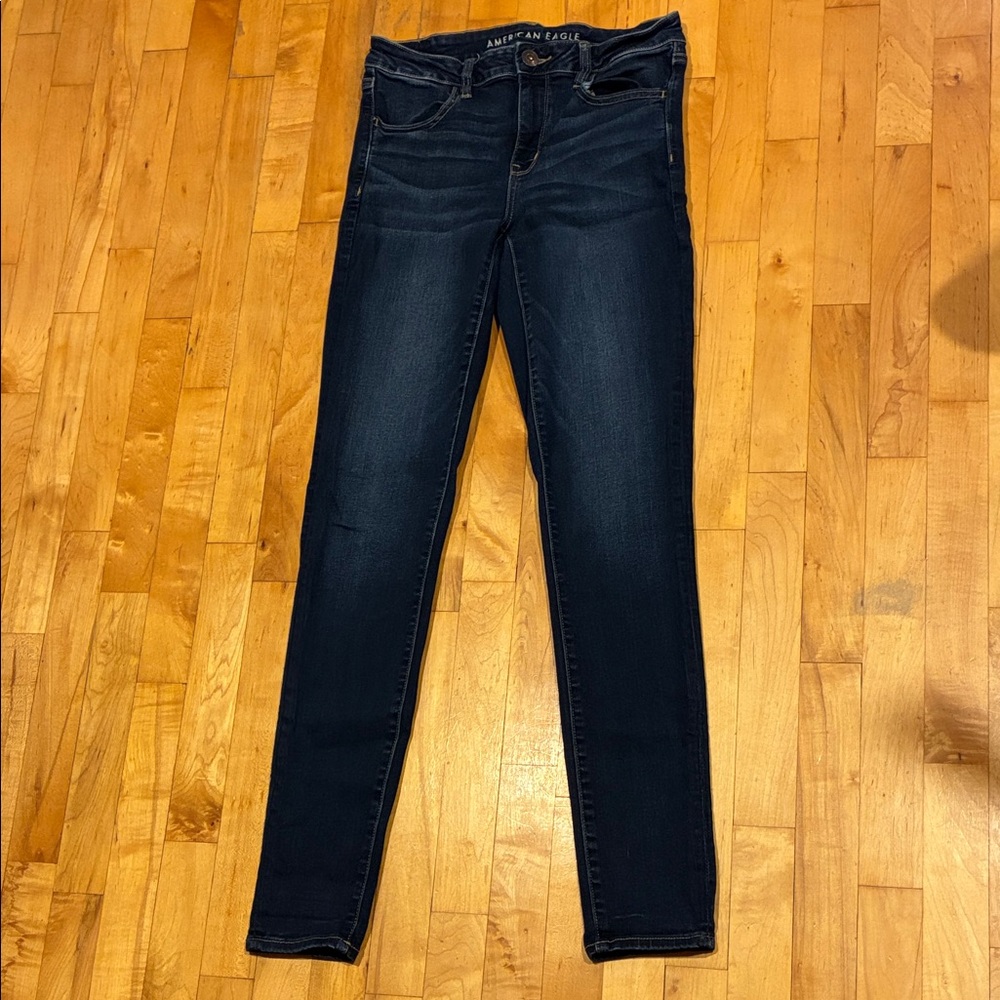 American Eagle Outfitters Women's Navy Jeggings